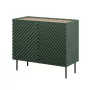 2D kumode ONDA 98x45xH85 zaļš