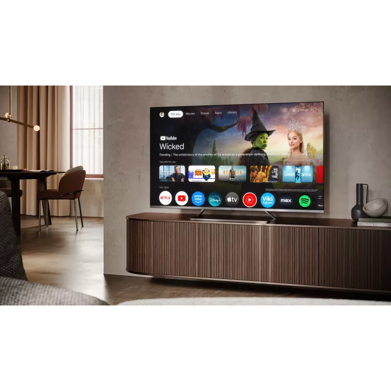 Sharp 4K Ultra HD QLED MiniLED televizors | 55JP7265E | 55 collas | Google TV | UHD