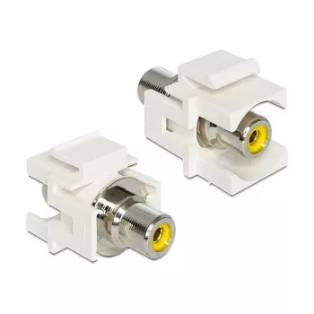DeLOCK 86306 Dzimumu mainītājs RCA dzeltens