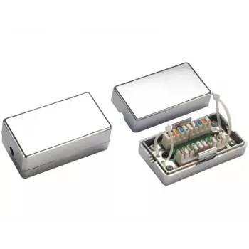 Alantec WTM09 tīkla sadales kārba Cat6 Sudraba