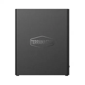 TerraMaster F8 SSD NAS / glabāšanas serveris, galddators, Intel N95, 8 GB DDR5, melns