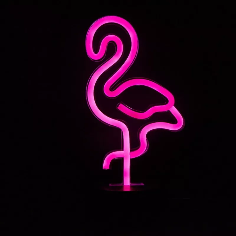 Dekoratīvā LED lampa MANTA SNL79PK rozā flamingo