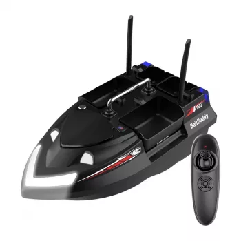 Bait Boat Flytec V802 ar 12000mAh akumulatoru, Melns