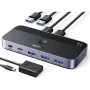 KVM USB slēdzis UGREEN CM662 2x4 izejas, melns