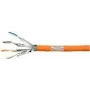 LogiLink Professional - Lentes kabelis - 500 m - 7,5 mm - SFTP, PiMF - Cat.7 neapstrādāts kabelis - bezhalogēna, izturīgs - oranžs