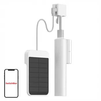 SwitchBot Blind Tilt White viedais žalūziju pagriešanas motors W2701600, horizontālām/vertikālām lamelēm, ar akumulatoru