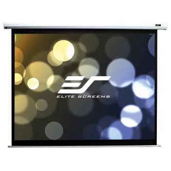Elite Screens Spectrum Electric120V motorizēts projekcijas ekrāns 120 collas (3,05 m) 4:3, redzamā virsma 244 x 183 cm, MaxWhite 1,1 pastiprinājums, IR tālvadības pults, balts korpuss