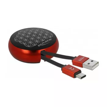 Izvelkamais kabelis DeLOCK USB 2.0 Type-A uz USB-C™ 85819