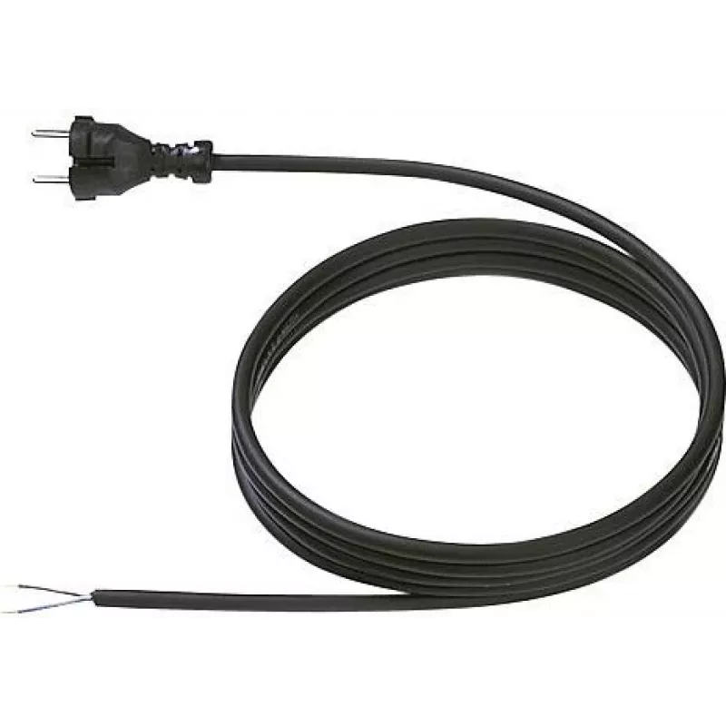 Bachmann elektrības pieslēguma kabelis [Contour spraudnis - kabeļa atvērtais gals] Melns 5 m 246176