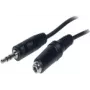S/CONN 3,5 mm - 3,5 mm 1,5 m audio kabelis Melns ShiverPeaks