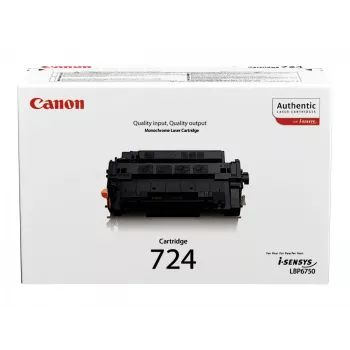 Canon CRG-724H toner kasetne 1 gab. Original Melna