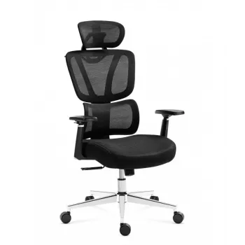 Biroja krēsls mark adler Expert 4.6 Black, grozāms krēsls MA-EXPERT 4.6 BLACK, melns polsterējums, regulējamas funkcijas