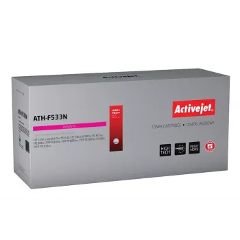Activejet ATH-F533N tonera kasetne (HP 205A CF533A aizstājēja; Supreme; 900 lapas; magenta)