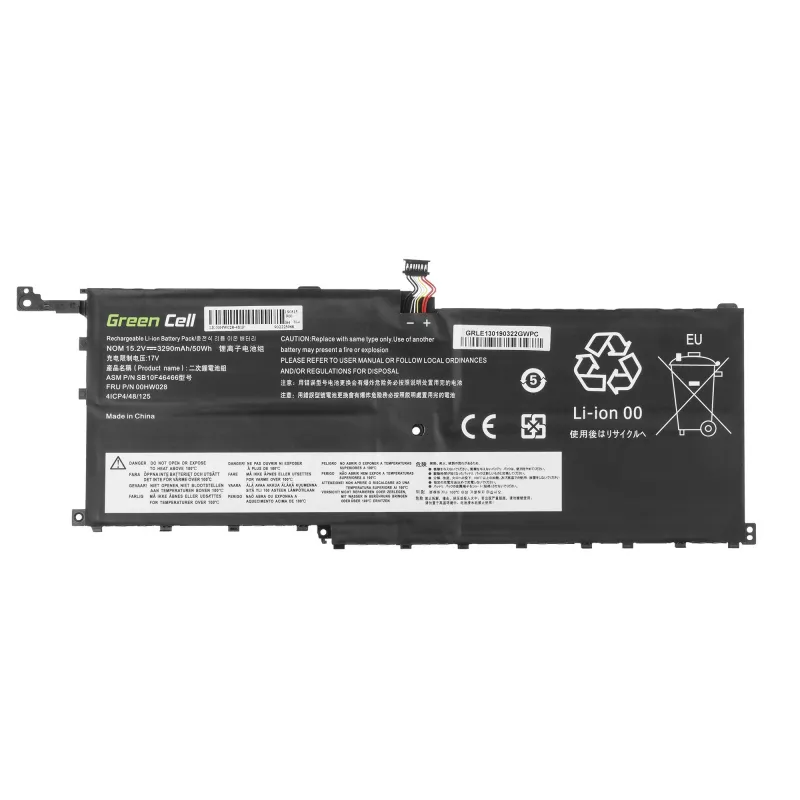 Akumulators Green Cell LE130 Lenovo ThinkPad X1 Carbon 4th Gen