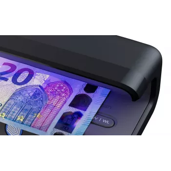 Safescan 131-0723 Ultravioletā banknošu detektors, melns, daudzvalūtu