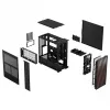 Fractal Design North Charcoal Black Mesh korpuss - Melns