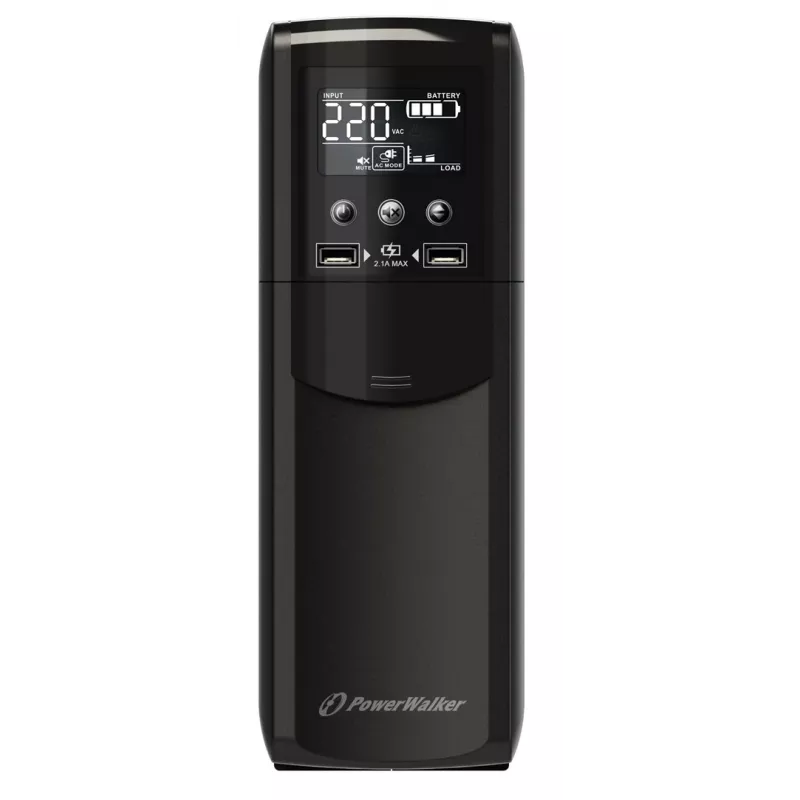 PowerWalker VI 1500 CSW FR Line-Interactive 1.5 kVA 900 W 4 AC kontaktligzdas
