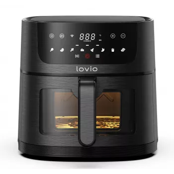 Lovio LVAF002BK PureFry XL Smart 6L Melna