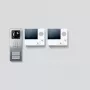 Siedle SET CVB 850-2 E/W - 8,89 cm (3.5 collu) TFT - Nerūsējošais tērauds - Balts - Iekštelpām un ārtelpām - 756 x 504 pikseļi - CMOS