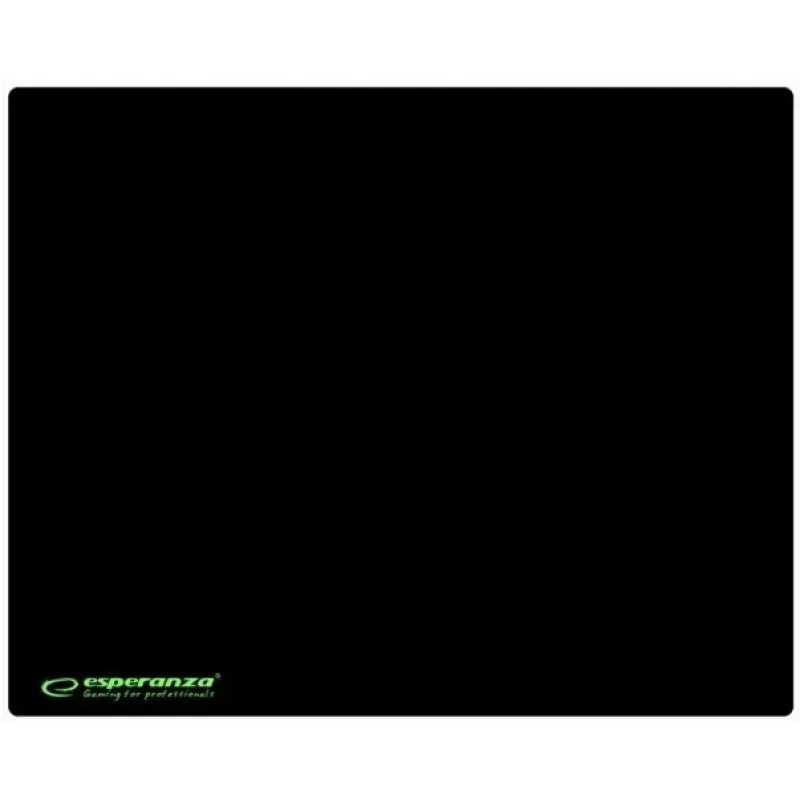 Gaming peļķītis ESPERANZA EGP102K — gumijas pamatne, 300×240 mm, 3 mm, neslīdošs, melns
