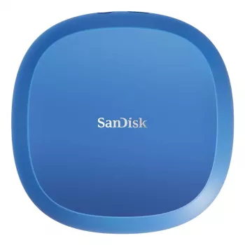 SanDisk Creator Desk Drive ārējais cietais disks, SSD, 4TB, Zils, SDSSDT40C-4T00-E25