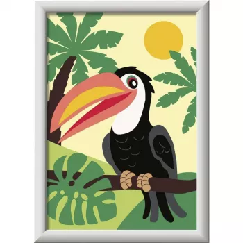 Ravensburger Krāso pēc numuriem - Tukāns džungļos