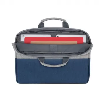Rivacase 7532 39.6 cm (15.6) Portfelis Zils, Pelēks