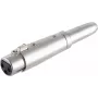 ShiverPeaks BS55051 XLR savienotājs uz 6,3 mm stereo ligzdu adapteris