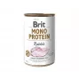 Slapjā suņu barība Brit Mono Protein Trusis 400 g - konservēta pilnvērtīga diēta ar vienu dzīvnieku olbaltumvielu, pieaugušiem suņiem