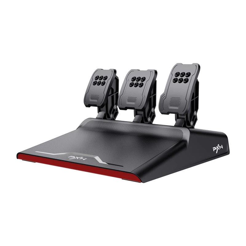 Stūres un pedāļu komplekts PXN V10 Pro PC, PS4, Xbox One, Xbox Series X|S — ar spēka atgriezi, USB