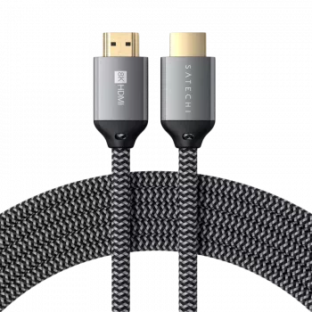 Satechi ST-8KHC2MM - 2 m - HDMI A (standarta) - HDMI A (standarta) - Pelēks
