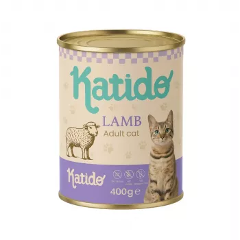 KATIDO Jērs - slapjā kaķu barība - 400g