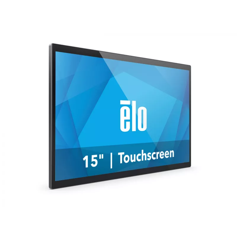 Elo 1504LS 15 inch Full HD skārienmonitors, projicēts kapacitatīvs, 10 punktu, USB-C, pelēks