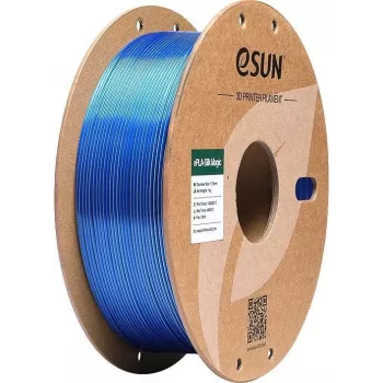 ESUN EPLA-SILK MAGIC 1,75mm ZILS SUDRAZS 1kg 3D PRINTĒŠANAS FILAMENTS (EPLA-SILKMAGIC-P175US1)