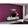 TV statnis cama meble VIGO NEW 30/180/40, balts spīdums, skaidu plātne, 1800×400×300 mm