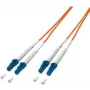Lightwin LDP-50 LC-LC 5.0 optiskās šķiedras kabelis 5 m oranžs