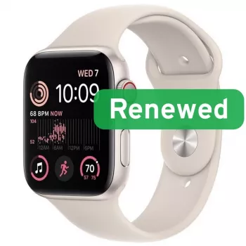 Apple Watch SE2 LTE 40mm — atjaunots A klase, Starlight, 1.57 collu Retina OLED LTPO, LTE, watchOS