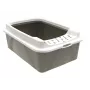 Slēgta kaķu tualete rotho Bonnie Eco Cappuccino 30 L plastmasas paliktnis ar vāku, 572×393×209 mm