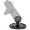 RAM RAM-B-202U - Lodveida savienojums - Melns pulverkrāsots - saderīgs ar: RAM-B-103U, RAM-B-201U-C, RAP-B-166-A-DU1