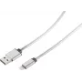 ShiverPeaks Lightning kabelis S/CONN 14-13001 1m Sudraba