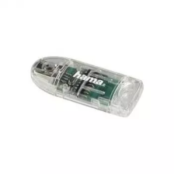 Hama 8in1 SD/MicroSD karšu lasītājs, microSDHC, miniSDHC, 480 Mbit/s, Windows ME/2000/XP/Vista Mac OS 10.x +, 27 x 72 x 10 mm