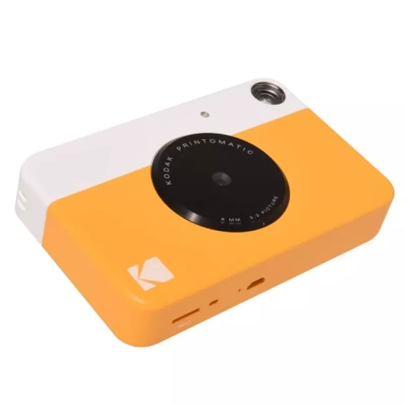 Kodak PRINTOMATIC Momentāno Fotogrāfiju Kamera, 2x3'', Dzeltena