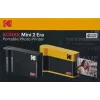 Momentkameras printeris Kodak Mini 2 Era Black — kompakts bezvadu foto printeris krāsu drukai