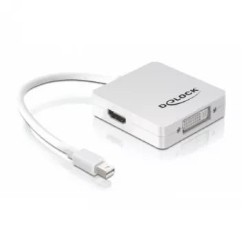 Video kabeļa adapteris DeLOCK 61768 Mini DisplayPort uz DisplayPort/DVI/HDMI 0,24 m