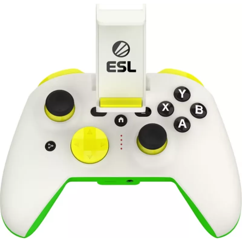 Spēļu kontrolieris RiotPWR RP1925ESL USB Type-C vads Zaļš Balts Dzeltens