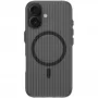 4smarts Aero Ribbed Design Case iPhone 17 16 cm (6.3 collas) Melns Caurspīdīgs