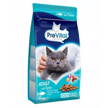 PREVITAL Adult Tuna - sausa kaķu barība - 1,4 kg