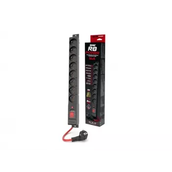 Strāvas sadalītājs R8 Power 5M 8x 230V Pl 16A Acar W2452