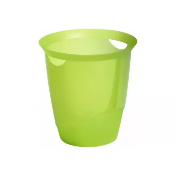 Durable TREND apaļais konteiners 31.5 cm zaļš caurspīdīgs