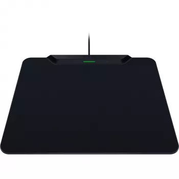 Razer HyperFlux V2 bezvadu uzlādes spēļu peles paliktnis, cietā versija | 360 x 311 mm | Melns